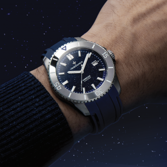 VENEZIANICO - NEREIDE AVVENTURINA 42 mm blu