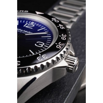 echo/neutra CRISTALLO Diver Professionale 42 mm | Blu