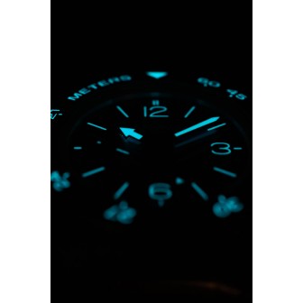 echo/neutra CRISTALLO Diver Professionale 42 mm | Blu